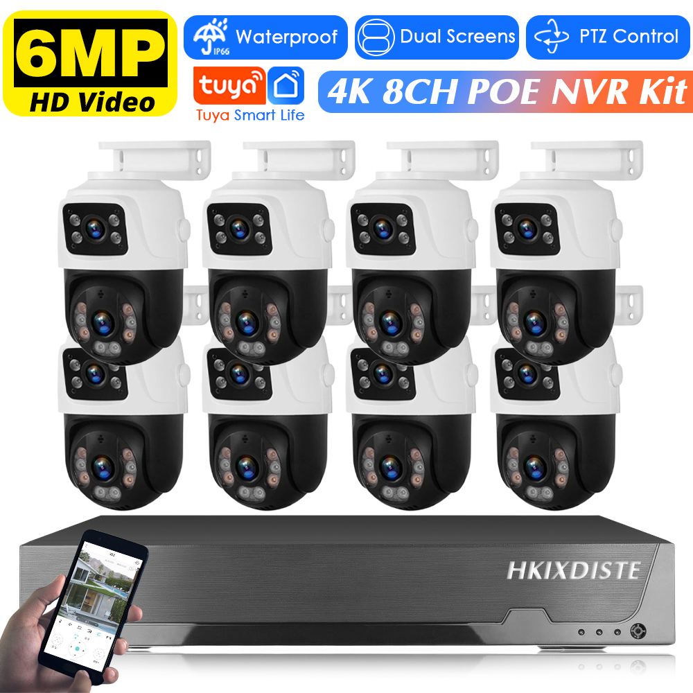 Cctv Nvr System 8 Channel 4K Poe - Sistema de videovigilancia inteligente H.265, 8