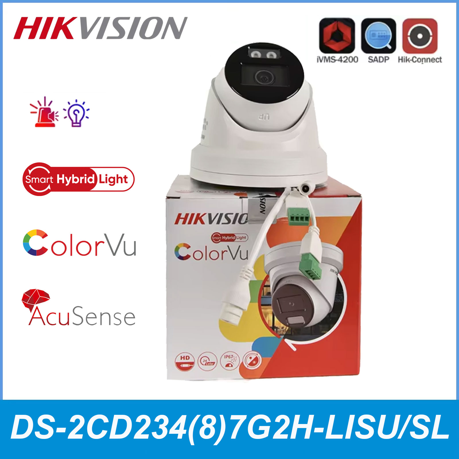 Hikvision Ip Camera 8Mp Dome - Cámara IP PoE Hikvision 4MP 4K
