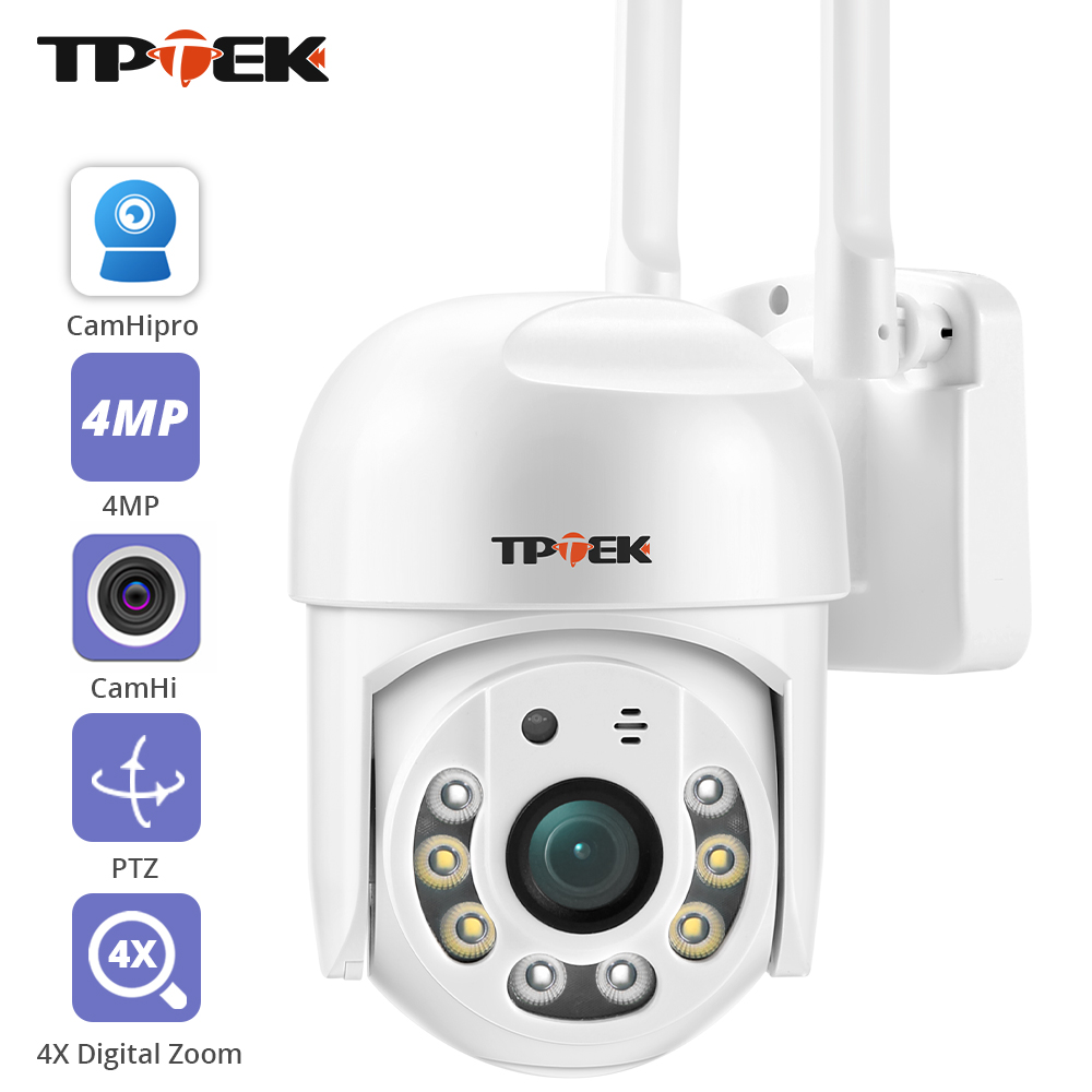 Cctv Camera System 8 Camera Wireless - Cámara IP PTZ de 4MP para