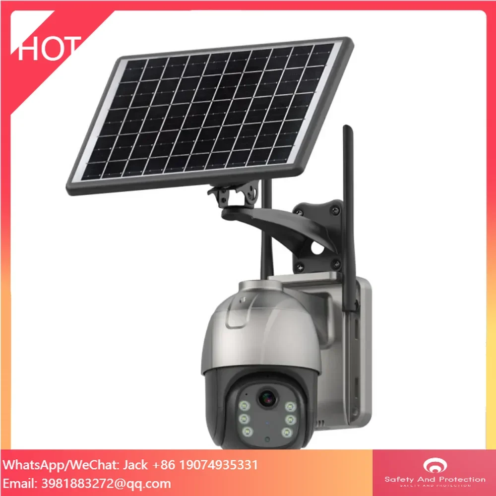 Security Camera System Solar 4G - Cámara de Seguridad Solar Inalámbrica para