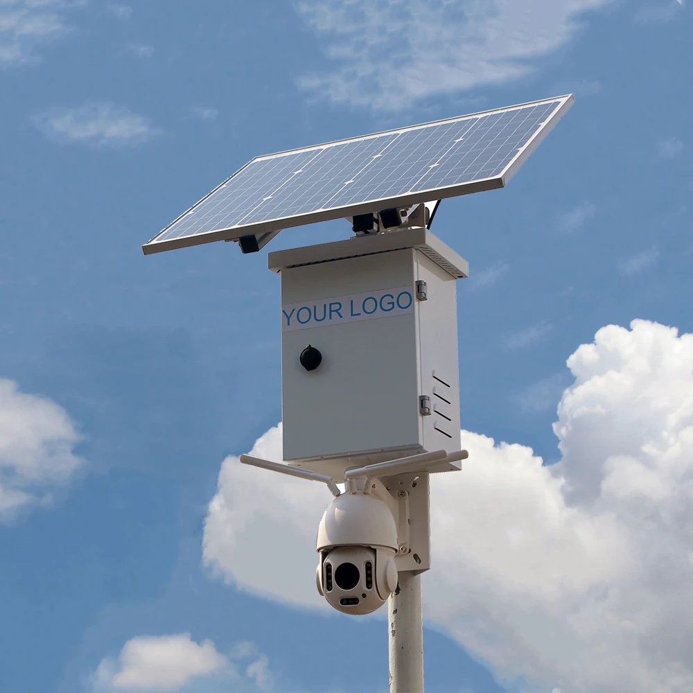 Security Camera System Solar 4G - Sistema de Seguridad CCTV Solar 4G
