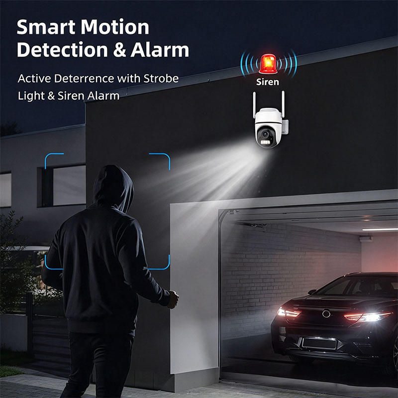 Cámara IP WiFi de 2MP para ext - Cctv Camera System 8 Camera Wireless reseña y precio