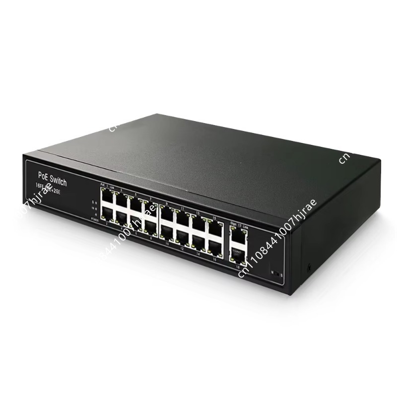 Switch NVR PoE de 16 Puertos 8 - Nvr Poe Switch 16 Port reseña y precio