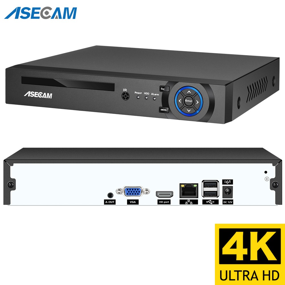 ASECAM 16CH 32CH 4K NVR grabad - Dahua Nvr 16 Channel reseña y precio