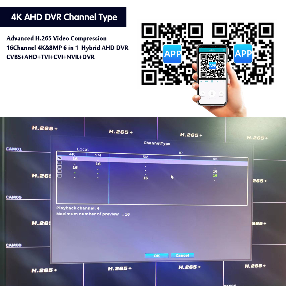 16CH AHD DVR HD 8MP CCTV siste - Cctv Hard Drive 4Tb Surveillance reseña y precio