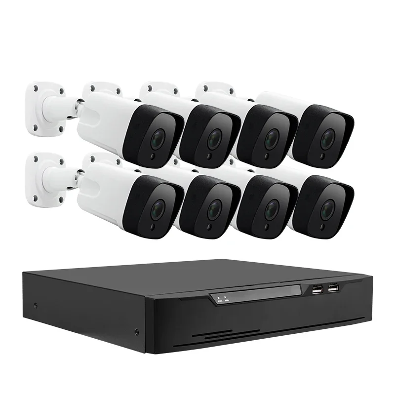 Sistema de Cámaras de Segurida - Nvr Kit 4 Camera 5Mp Poe reseña y precio