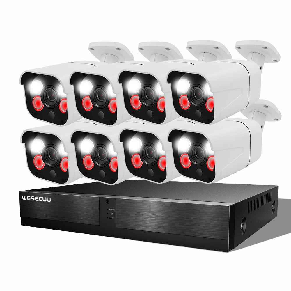 Fabricante de Cámaras de Segur - Nvr Kit 4 Camera 5Mp Poe reseña y precio