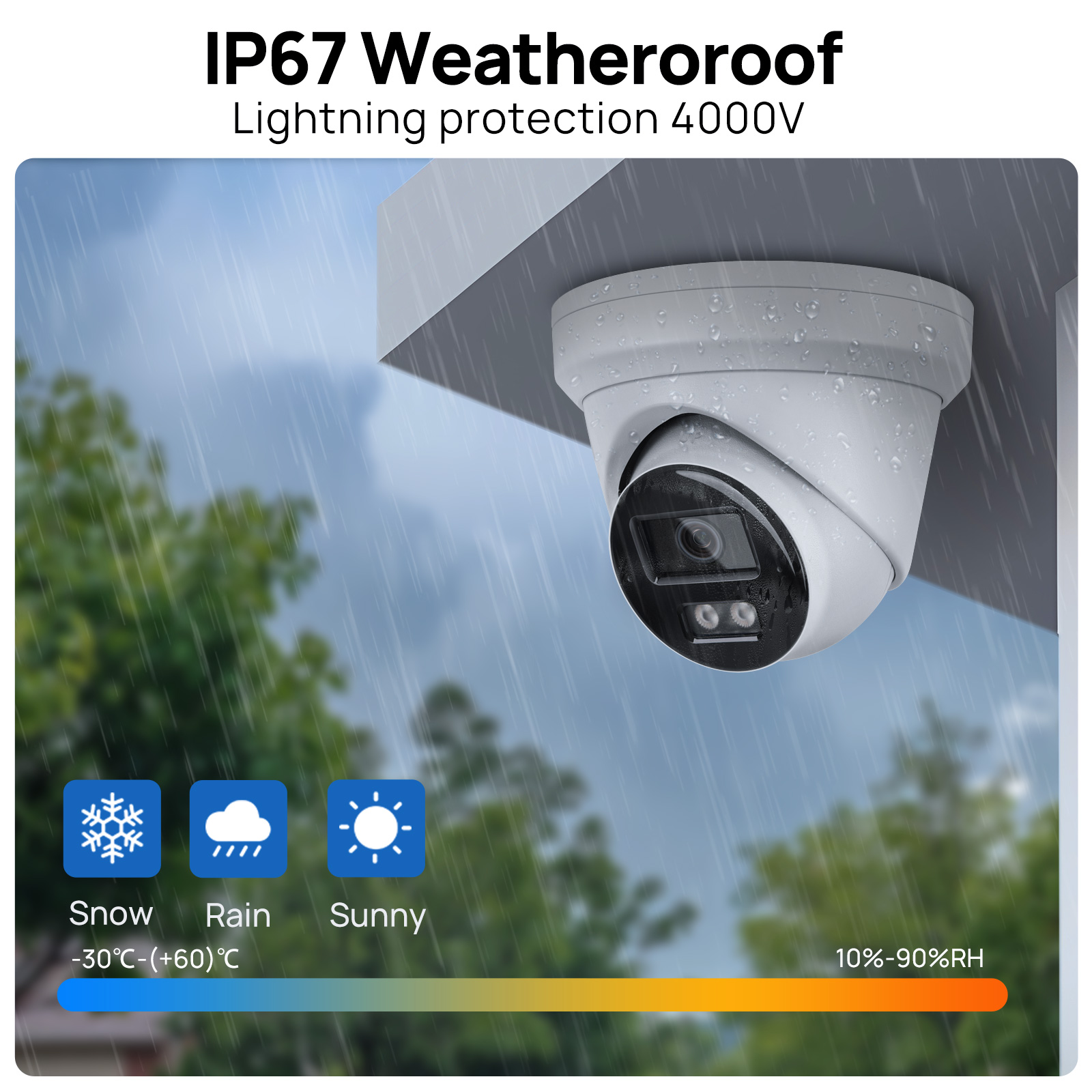 Cámara de Red Tipo Torreta Fij - Hikvision Ip Camera 8Mp Dome reseña y precio