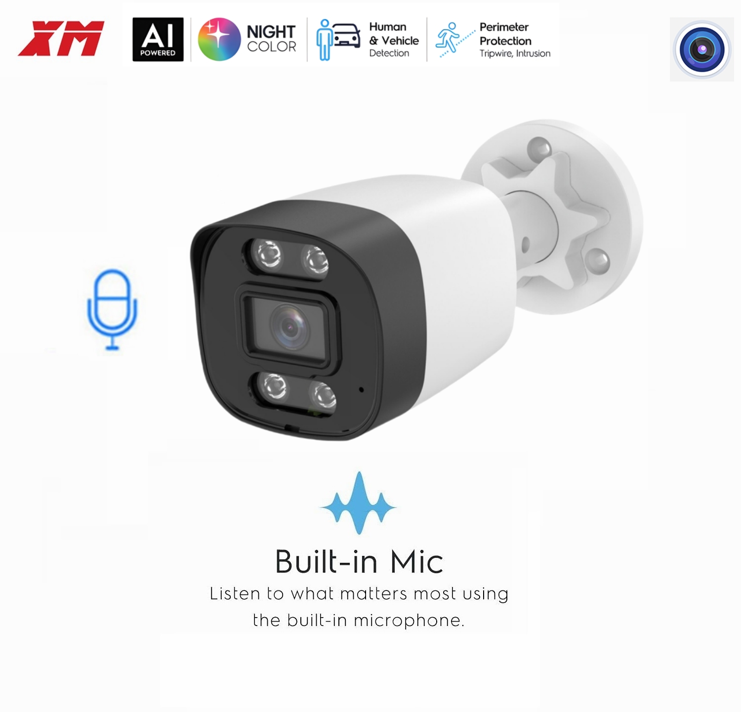 Cámara IP de videovigilancia 4 - Poe Security Camera 8Mp 4K reseña y precio