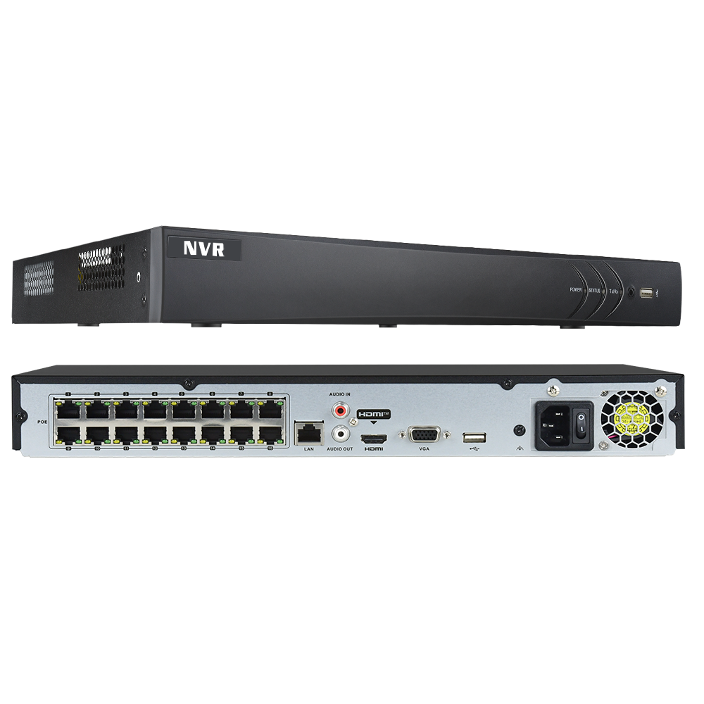 Grabador de red Hikvision comp - Nvr 16 Channel 4K H265 reseña y precio
