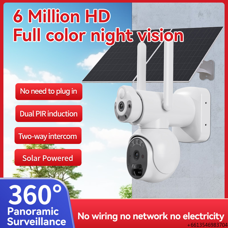Cámara de Seguridad Inteligent - Security Camera System Solar 4G reseña y precio