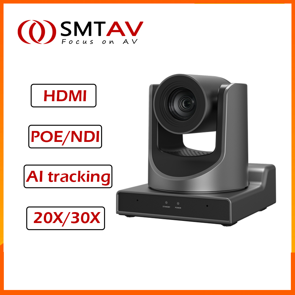 SMTAV AI TRACKING NDI PTZ CÁMA - Ptz Camera 30X Zoom Poe reseña y precio