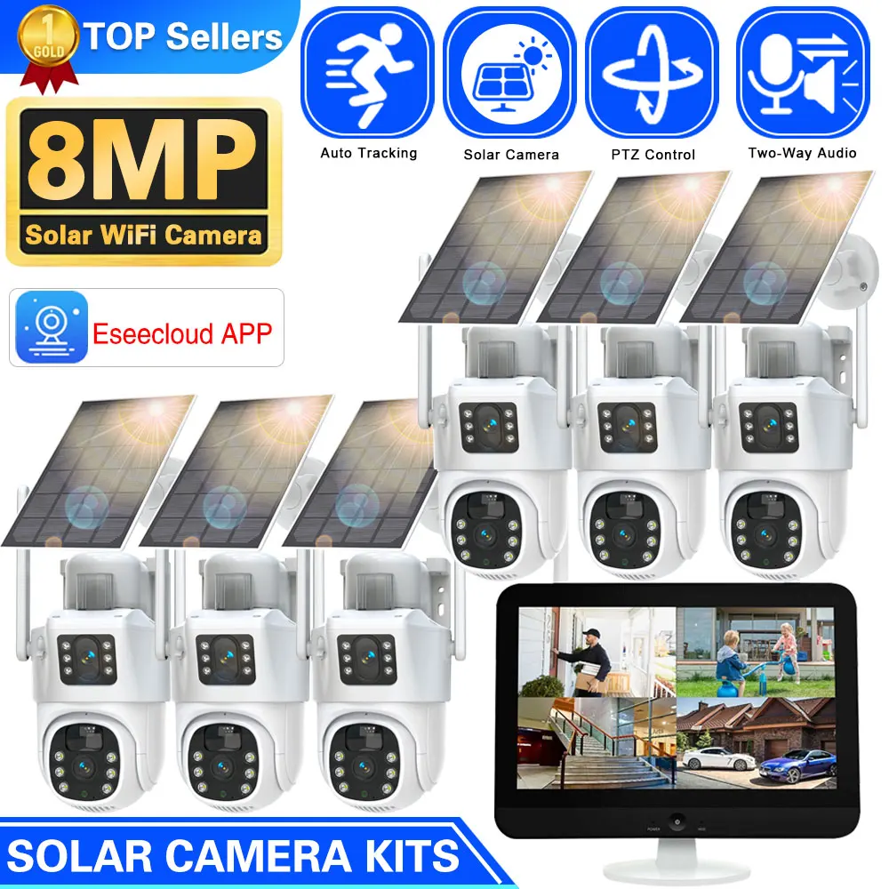 Sistema de videovigilancia de  - Cctv Camera System 8 Camera Wireless reseña y precio