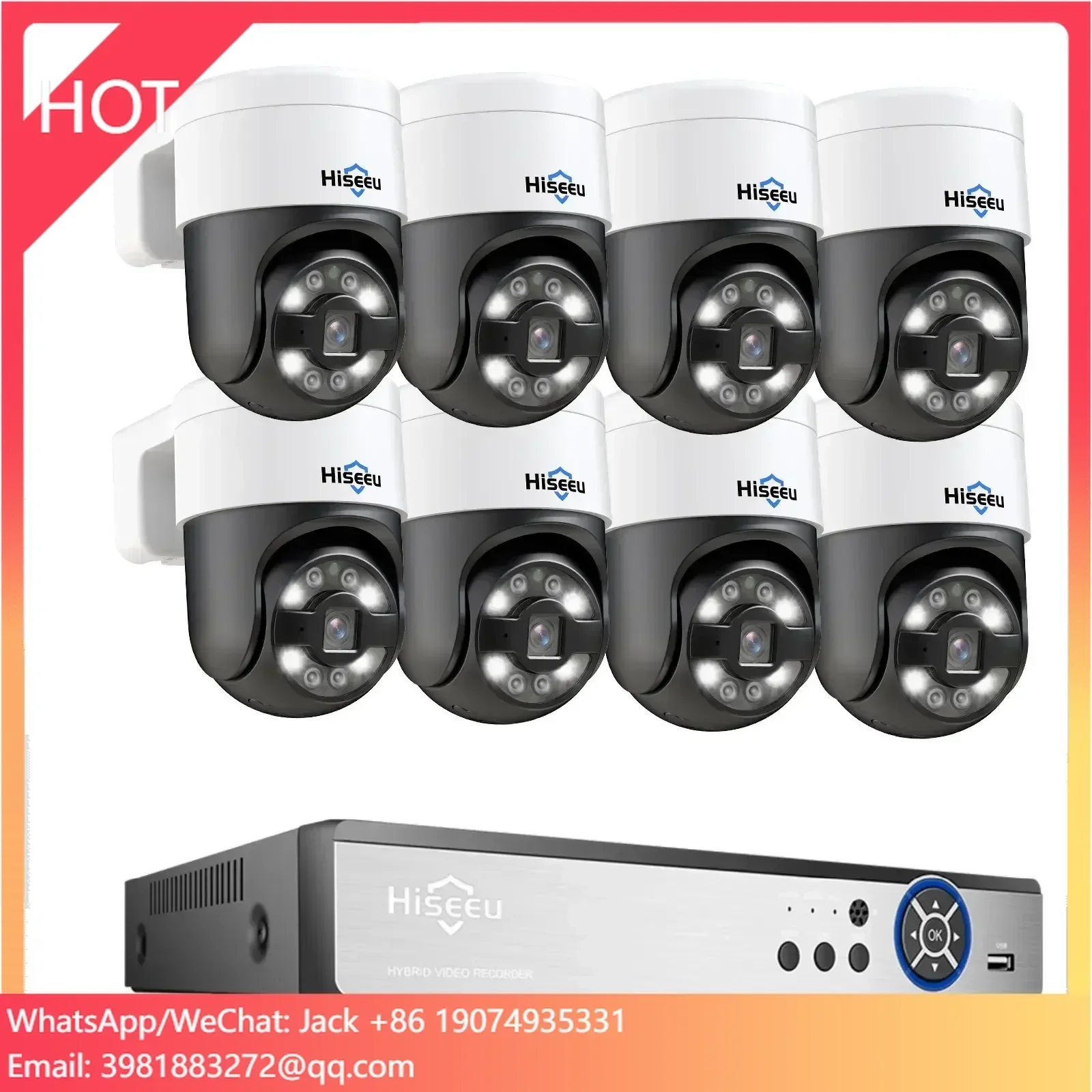 Sistema de Vigilancia con Cáma - Cctv Nvr System 8 Channel 4K Poe reseña y precio