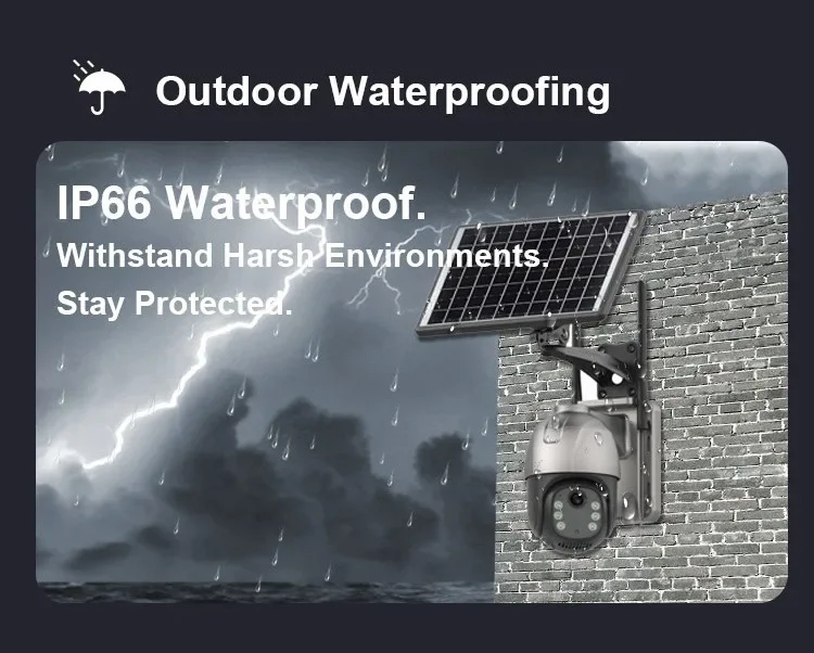 Cámara de Seguridad Solar Inal - Security Camera System Solar 4G reseña y precio