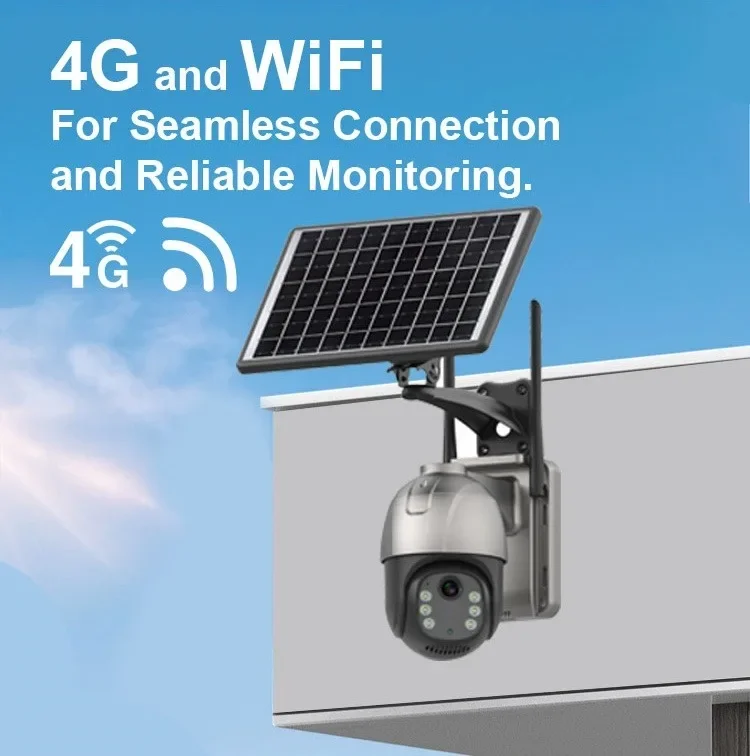 Cámara de Seguridad Solar Inal - Security Camera System Solar 4G reseña y precio