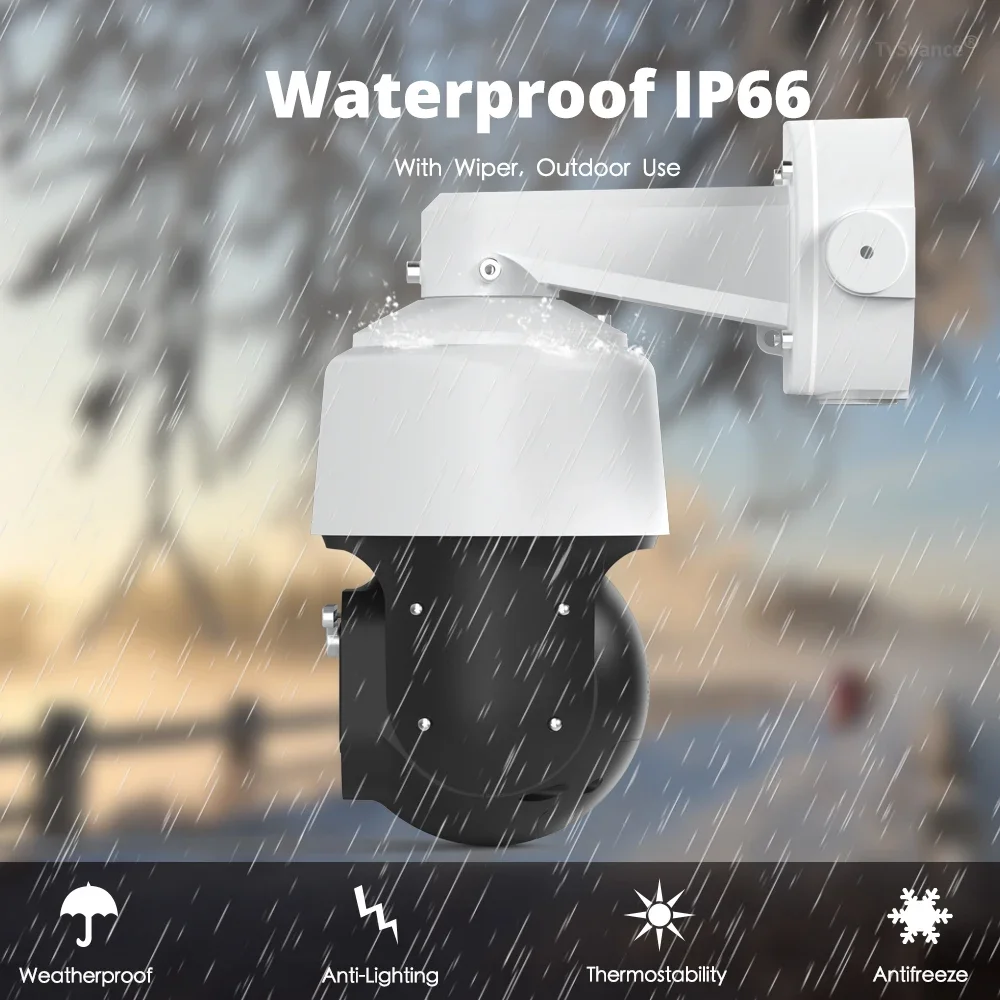 Cámara IP PTZ POE de 8MP con Z - Ptz Camera 30X Zoom Poe reseña y precio