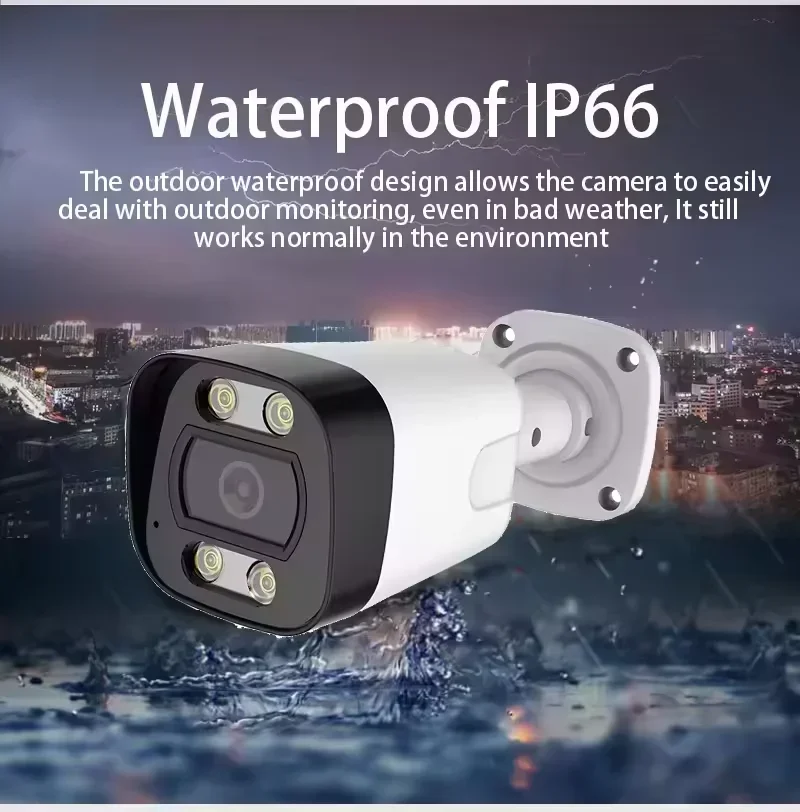 Sistema de cámaras de segurida - Poe Security Camera 8Mp 4K reseña y precio