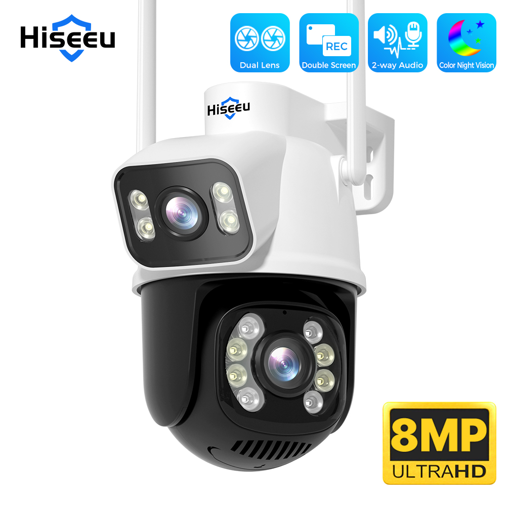 Cámara de Vigilancia Wifi Hise - Ip Camera 4K 8Mp Outdoor Ptz reseña y precio